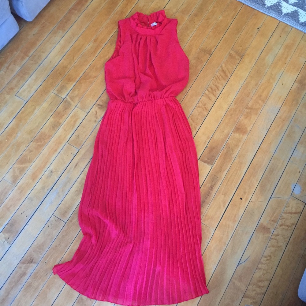 ModCloth red maxi dress